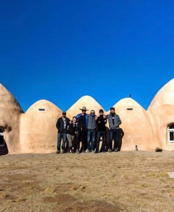 Building in Joshua Tree