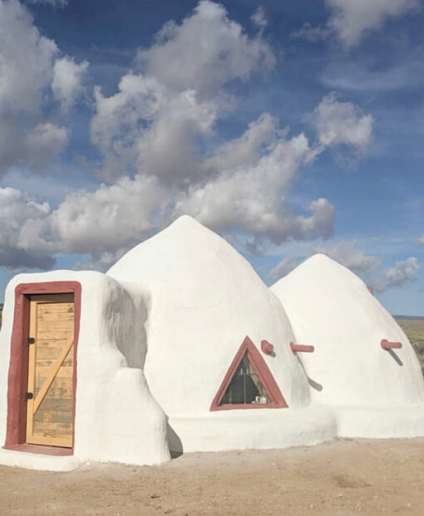 Homey Dome in Taos, New Mexico