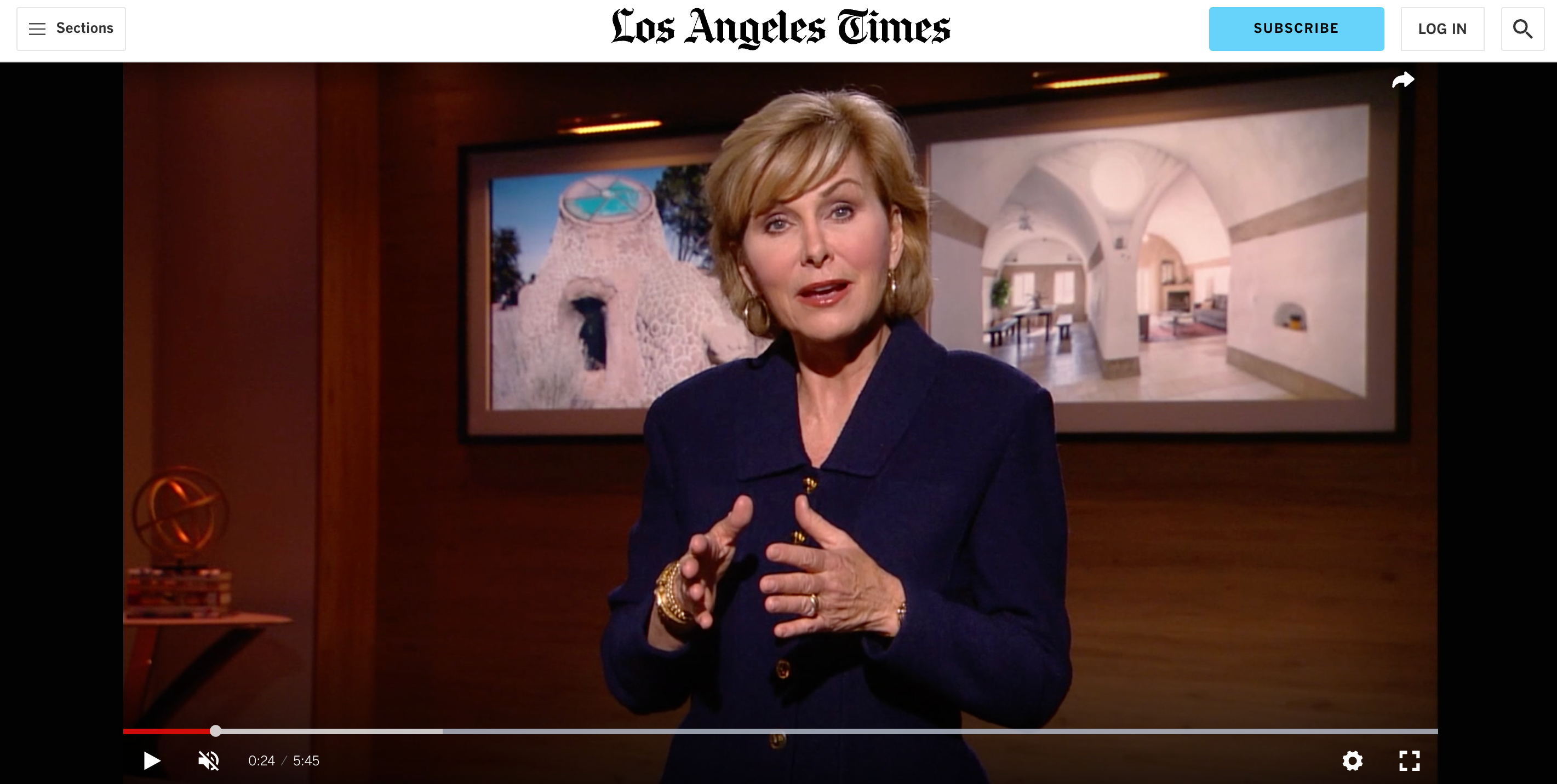 CalEarth Video- LA Times Today: Los Angeles wildfires spark interest in ‘SuperAdobes’