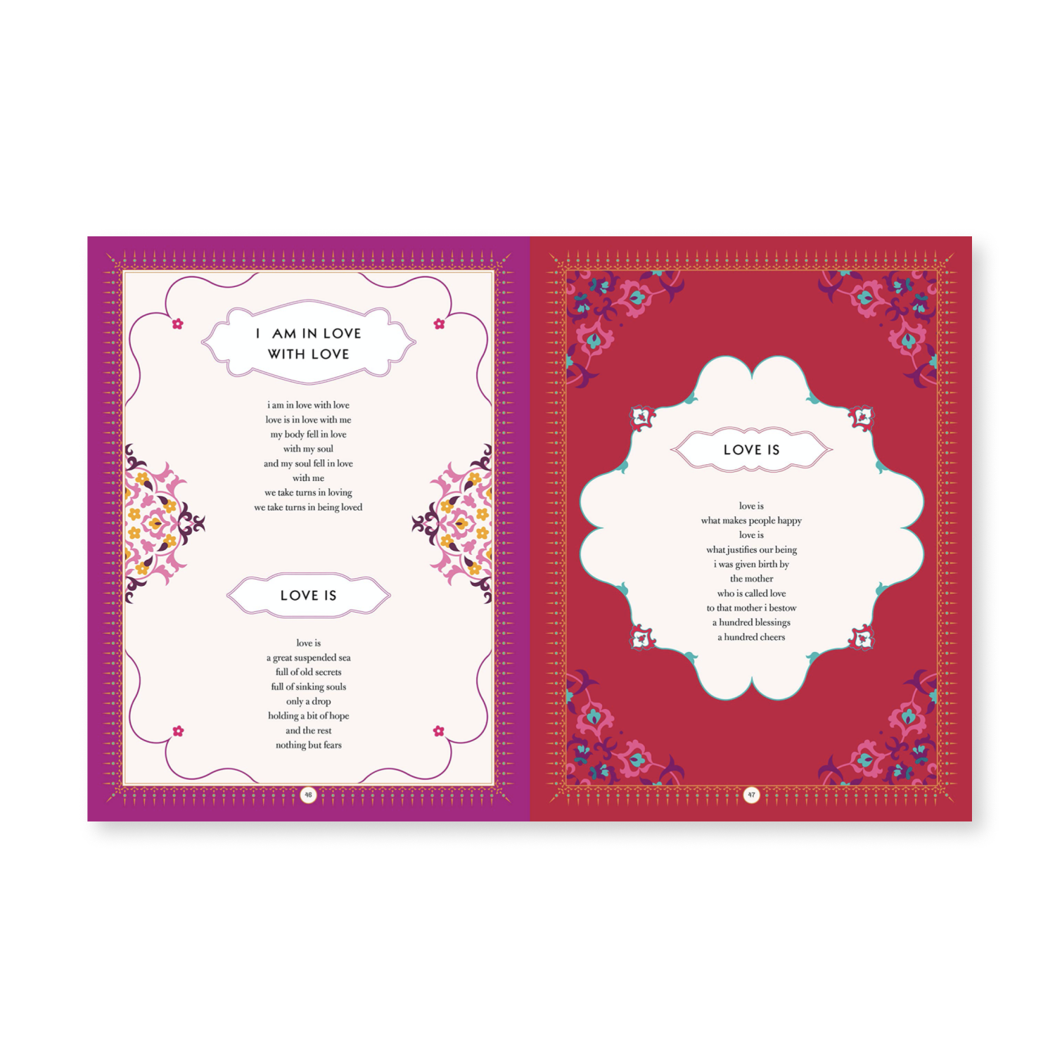Love Poems of Rumi Book