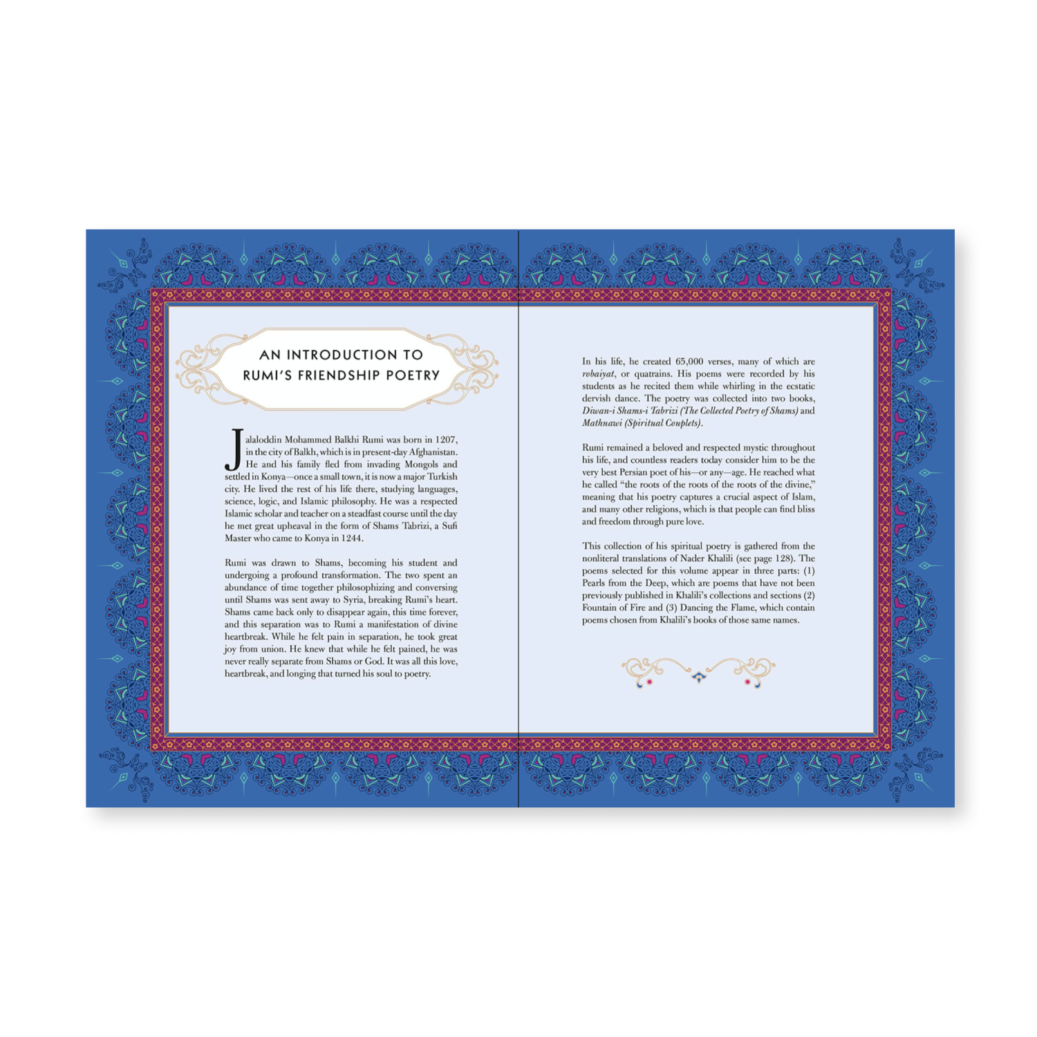 The Friendship Poems of Rumi Book