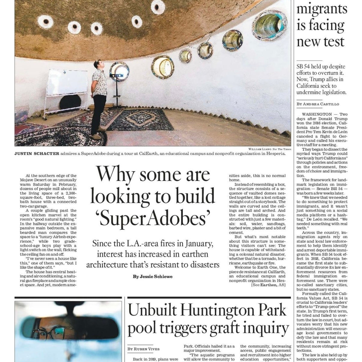 CalEarth on LA Times Front Page!: My next home must be